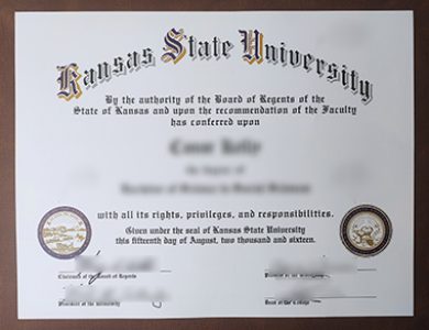 如何购买堪萨斯州立大学的文凭？