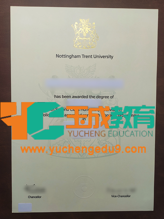 Nottingham Trent University diploma