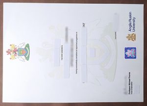 Anglia Ruskin University diploma
