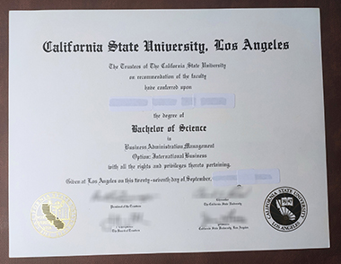 Fake California State University, Los Angeles degree 怎样购买一个假加利福尼亚州立大学洛杉矶分校学位？