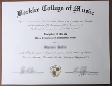 How to get Berklee College of Music certificate？如何获得伯克利音乐学院证书？
