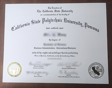 Buy California State Polytechnic University, Pomona degree. 如何获得加州州立理工大学波莫纳分校学位证书？