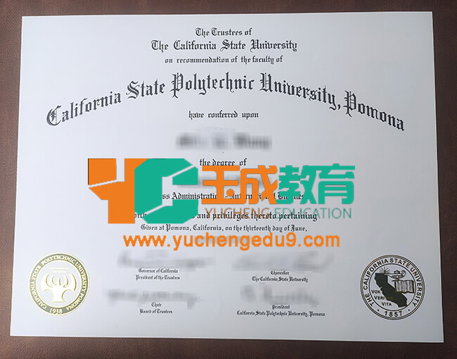 California State Polytechnic University, Pomona degree