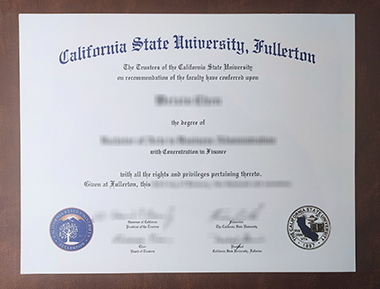 Buy California State University Fullerton degree, 如何获得加利福尼亚州立大学富勒顿分校学位证书？