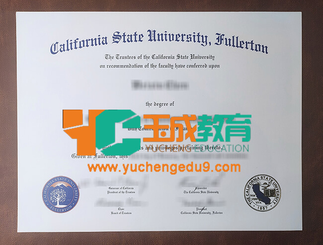 California State University, Fullerton degree