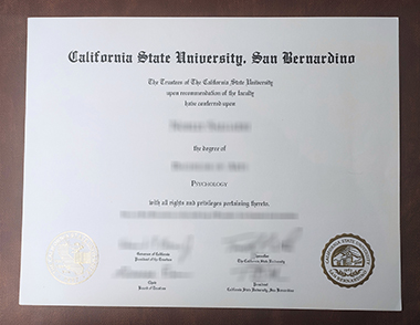 Buy California State University, San Bernardino degree. 如何获得加州州立大学圣贝纳迪诺分校学位证书？