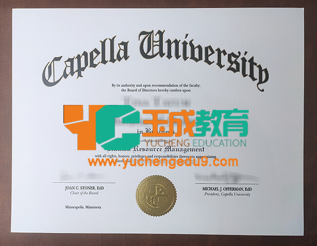 Capella University degree