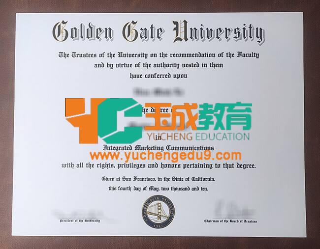 Golden Gate University degree