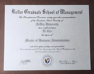 Buy Keller Graduate School of Management degree. 怎样买到凯勒管理学院学位证书？