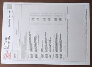 La Trobe University academic transcript