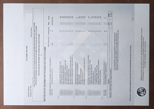 Monash University academic transcript