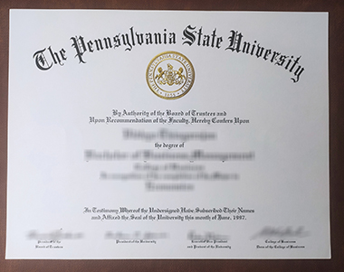 Buy a fake Pennsylvania State University degree, 如何购买一个宾夕法尼亚州立大学学位？