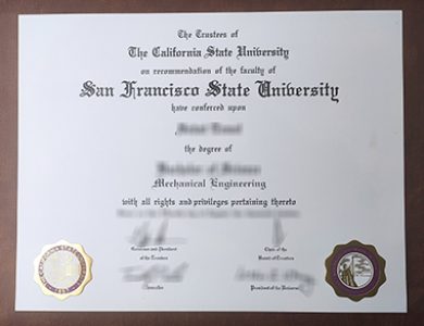 Buy San Francisco State University degree. 如何获得旧金山州立大学学位证书？