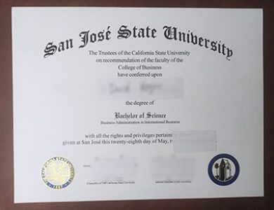 Buy San Jose State University degree, 快速获得圣何塞州立大学学位