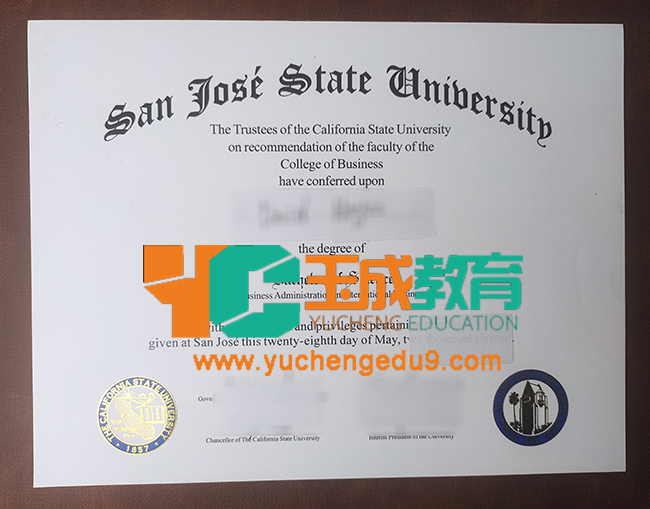 San Jose State University degree