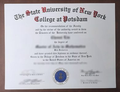 Buy State University of New York at Potsdam degree. 怎样获得纽约州立大学波茨坦分校学位证书？