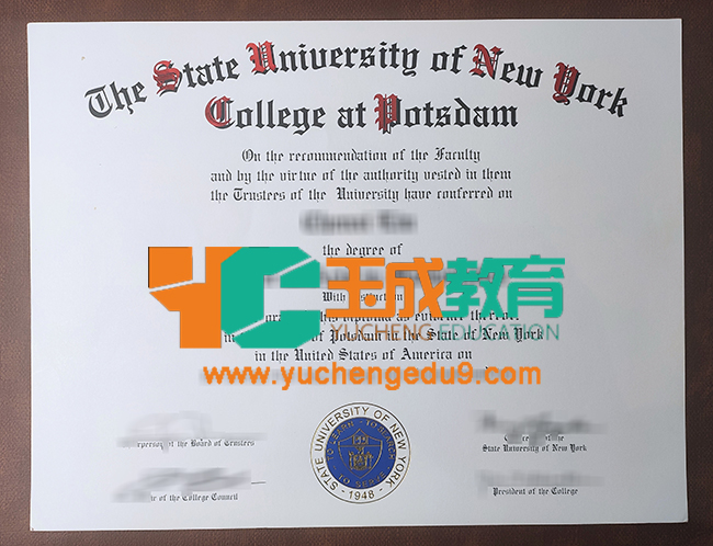 State University of New York at Potsdam degree