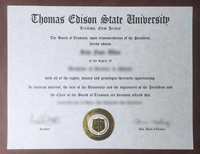 Buy fake Thomas Edison State University degree, 怎样买到托马斯·爱迪生州立大学学位？