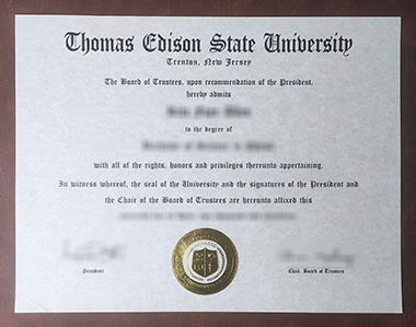 Buy fake Thomas Edison State University degree, 怎样买到托马斯·爱迪生州立大学学位？