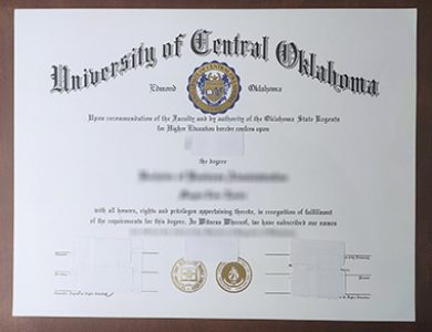 Buy University of Central Oklahoma degree. 如何快速获得俄克拉荷马中央大学学位证书？