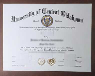 Buy University of Central Oklahoma degree. 如何快速获得俄克拉荷马中央大学学位证书？