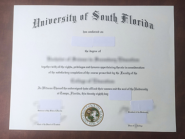 Buy University of South Florida degree, 怎样买到南佛罗里达大学学位证书？