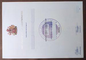 University of Westminster diploma