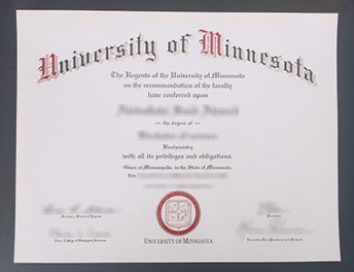 Buy University of Minnesota degree. 如何获得明尼苏达大学学位证书?