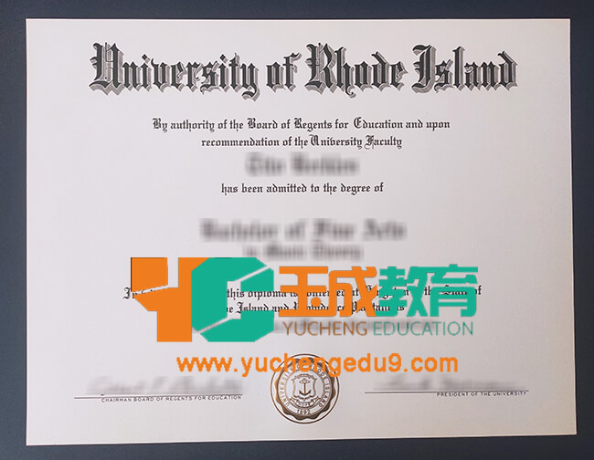 University of Rhode Island degree