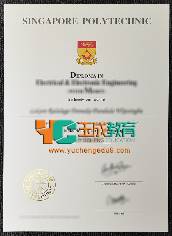 Singapore Polytechnic diploma 新加坡理工学院SP文凭