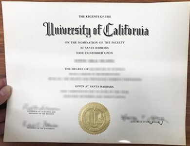 How can I get a fake University of California, Santa Barbara degree in US? 加州大学圣塔芭芭拉分校UCSB学位证书购买