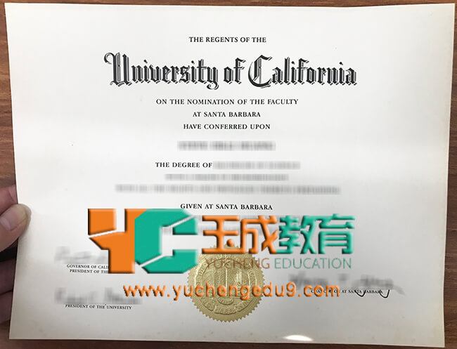 UCSB, University of California, Santa Barbara degree 加州大学圣塔芭芭拉分校UCSB学位证书