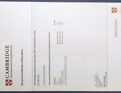 How to get a fake Cambridge Assessment International Education certificate? 快速获得剑桥评估国际教育证书