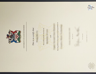Can I buy a fake University of Gloucestershire certificate in UK? 在线获得格洛斯特郡大学证书