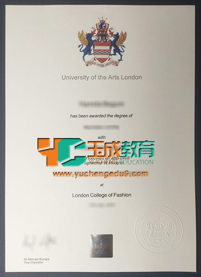 University of the Arts London degree 伦敦艺术大学学位证书