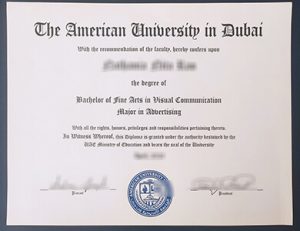 American University in Dubai degree 迪拜美国大学AUD文凭