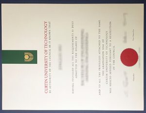 Curtin University degree 科廷大学毕业证