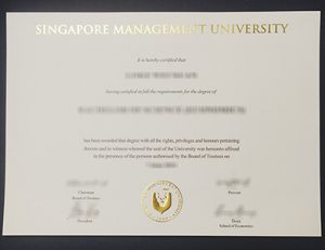 Singapore Management University degree 新加坡管理大学毕业证