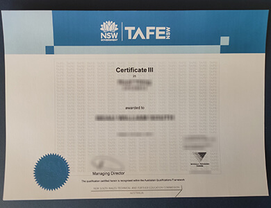 Where to order a TAFE certificate in Australia? 快速办理澳大利亚技术和进修证书