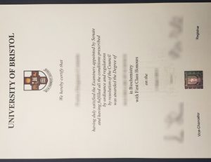 University of Bristol degree 布里斯托大学证书