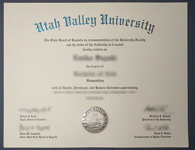 Purchase Utah Valley University degree online 快速办理犹他谷大学UVU毕业证
