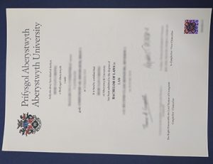 阿伯里斯特威斯大学法学学士学位 Aberystwyth University degree of Bachelor of Laws