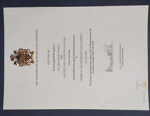 曼彻斯特城市大学理学学士学位 Manchester Metropolitan University degree of bachelor of science