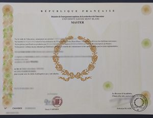 萨沃伊勃朗峰大学学位 Savoy Mont Blanc University degree