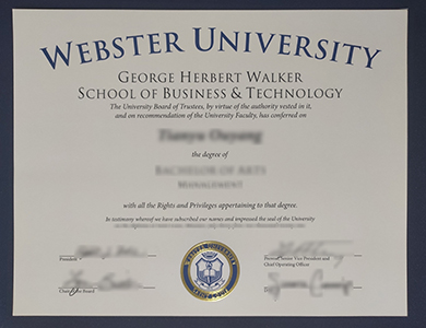关于获得韦伯斯特大学管理学学士学位的方法 Order a realistic Webster University degree of bachelor of arts management