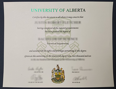 办理阿尔伯塔大学毕业证 buy fake University of Alberta degree online