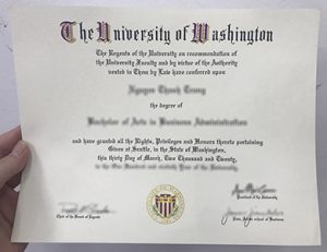 华盛顿大学毕业证 University of Washington degree
